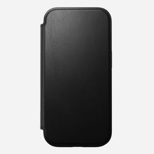 Nomad Modern Leather Folio w/MagSafe iPhone 16 Pro - Black