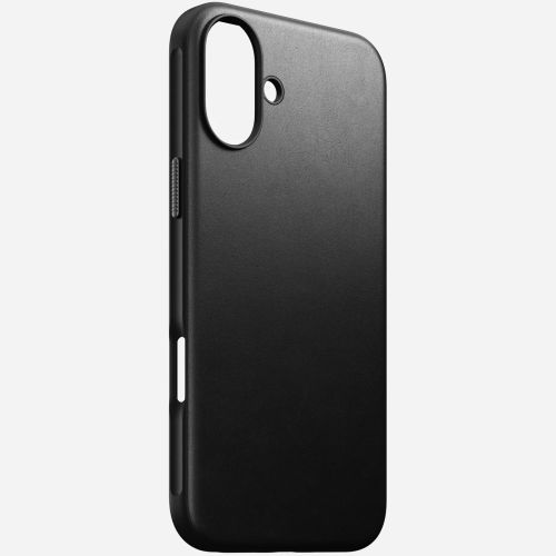 Nomad Modern Leather Case w/MagSafe iPhone 16 Plus - Black