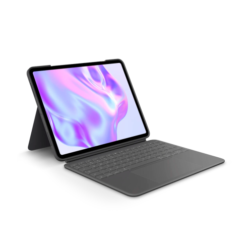 Logitech Combo Touch Trackpad Keyboard case iPad Pro 11" (2024) SF/SWE Graphite Black