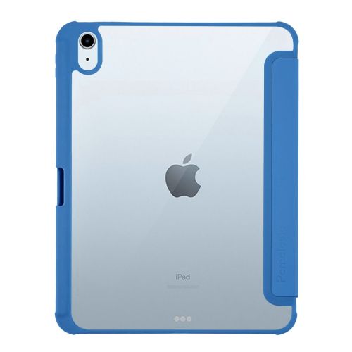 Pomologic Origami Case Clear w/Pencil iPad Air 11 (2024) - Clear/Blue