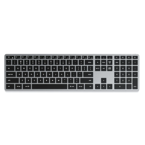 Satechi Aluminum Bluetooth X3 Keyboard + Numpad SF/SWE - Space Grey