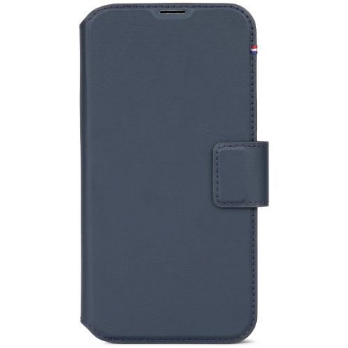 DECODED Leather Detachable Wallet Case w/MagSafe for iPhone 15 Pro - True Navy