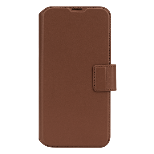 DECODED Leather Wallet Case for iPhone 16 Plus - Tan